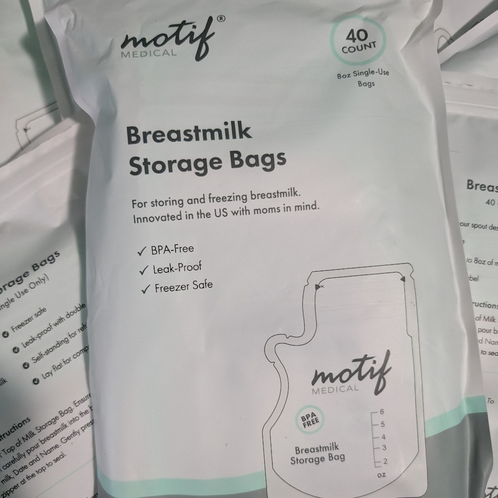 Motif Breastmilk Bags 320 count